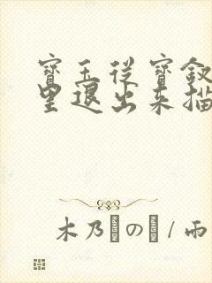 宝玉从宝钗身体里退出来描写