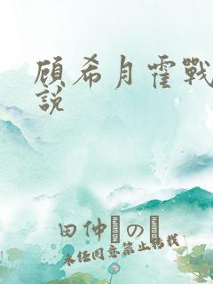 顾希月霍战霆小说