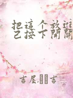 把这个放进去自己按下开关