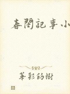 春闺记事小说