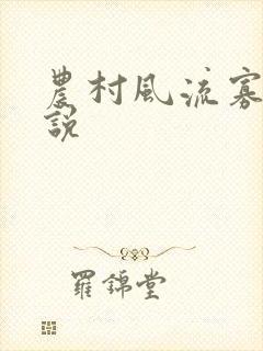 农村风流寡妇小说