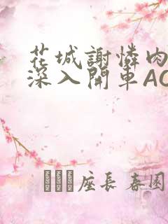 花城谢怜肉车长深入开车AO3