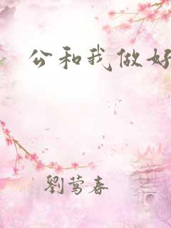 公和我做好爽