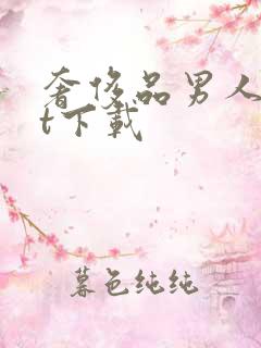 奢侈品男人txt下载