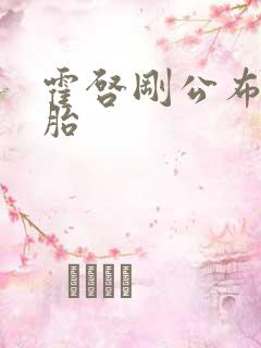 霍启刚公布龙凤胎