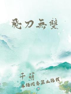 飞刀无双