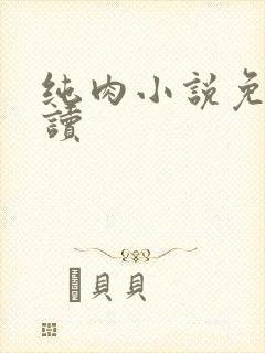 纯肉小说免费阅读