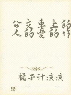 公交车上的陌生人的爱的作文