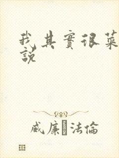 我其实很菜的小说