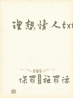 理想情人txt