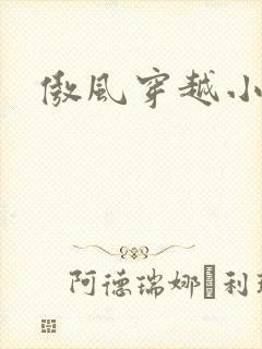 傲风穿越小说吧