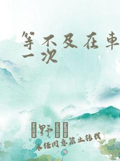 等不及在车里做一次