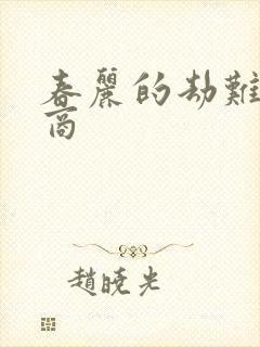 春丽的劫难军火商