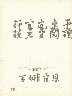 舒宜岚卓予淮小说免费阅读