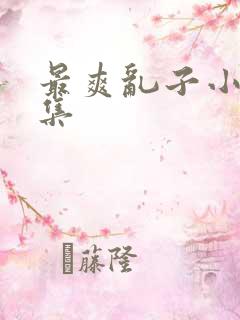 最爽乱子小说合集