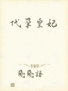 代孕皇妃
