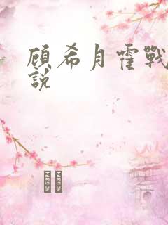 顾希月霍战霆小说