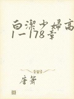 白洁少妇高义第1一178章