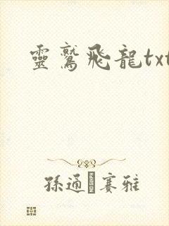 灵鹫飞龙txt