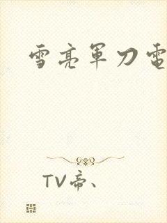 雪亮军刀电视剧