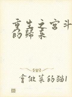 重生之宫斗炮灰的归来