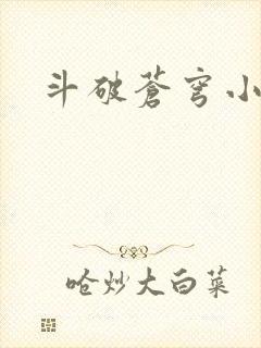 斗破苍穹小说