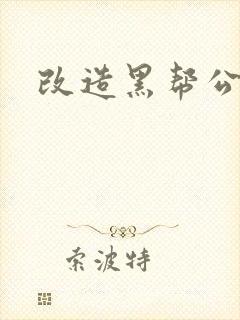 改造黑帮公主
