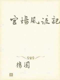 官场风流记