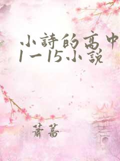 小诗的高中日记1一15小说