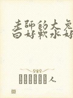 老师的大兔子好白好软水好多