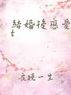 结婚后恋爱txt