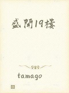 盛开19楼