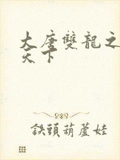 大唐双龙之无敌天下