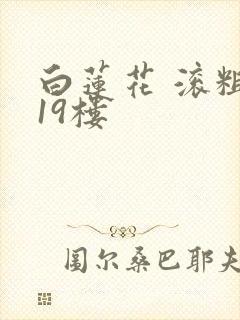 白莲花 滚粗 19楼