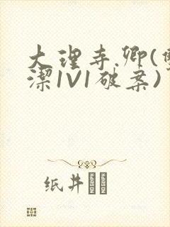 大理寺.卿(双洁1V1破案)