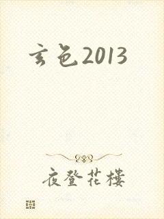 玄色2013