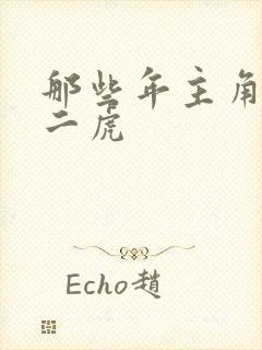 那些年主角是贾二虎