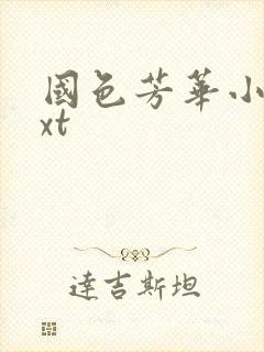 国色芳华小说txt