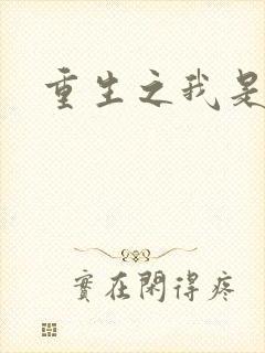 重生之我是影后