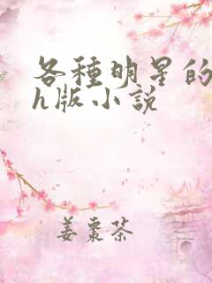 各种明星的综艺h版小说