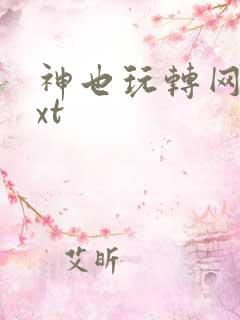 神也玩转网游txt