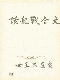 镜龙战全文阅读