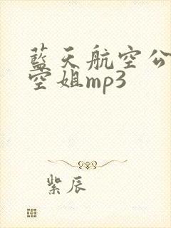 蓝天航空公司的空姐mp3