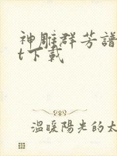 神雕群芳谱txt下载