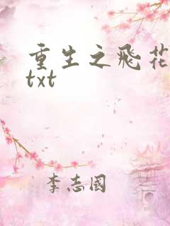 重生之飞花落照txt