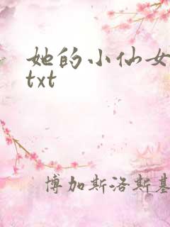 她的小仙女小说txt