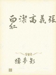 白洁高义张敏梅红