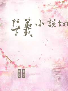 门第小说txt下载