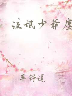 流氓少爷尘世游