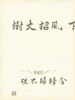 树大招风 下载